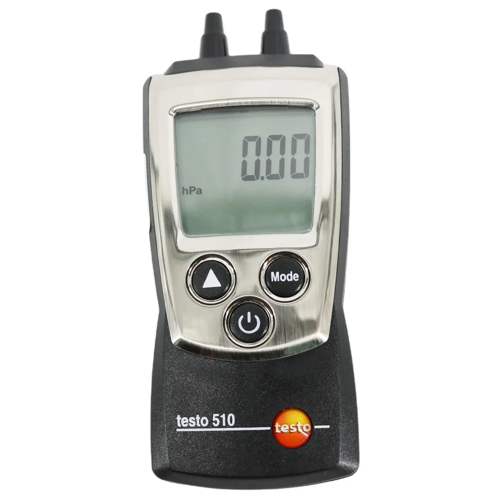 

Testo 510 линейный манометр воздуха 0-100 hPa Цифровой Дифференциальный Манометр разрешение 0,01 hPa