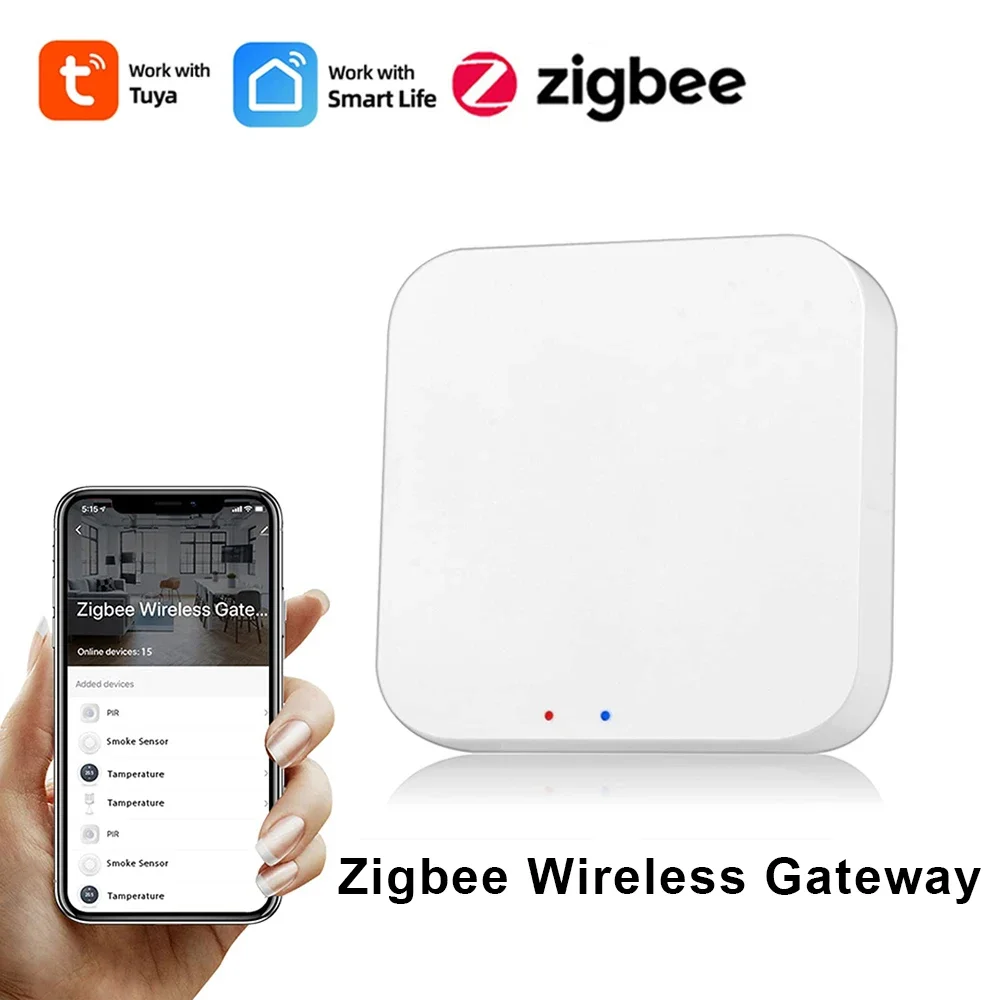 Tuya Zigbee 3.0 Gateway Hub Smart Home Wireless Bridge