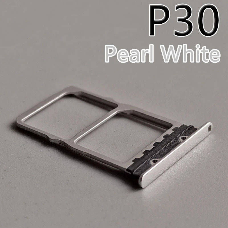 Plateau Double SIM MicroSD Huawei P20 Pro CLT-L29 Tiroir (plateau) Double Carte SIM Et MicroSD Pour Huawei P20 Pro (modèle CLT-L29, Etc.) - Remplacement Du Port SIM Défectueux Carte XD