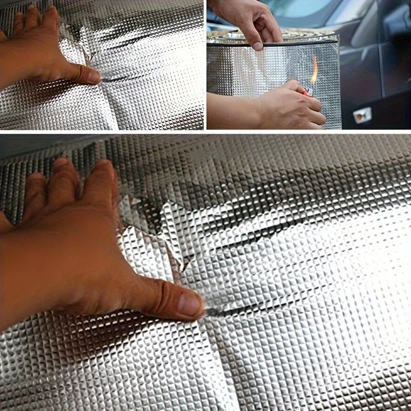Soundproofing Heat Insulation Mat with Aluminum Foil