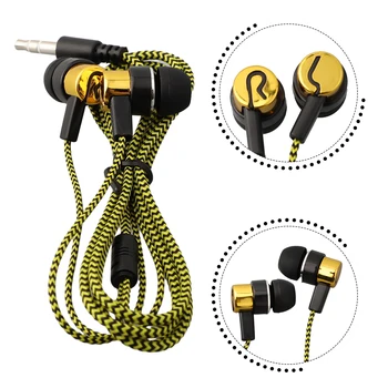 Cuffia cablata in-ear da 3,5 mm 2 scatole di base Auricolari stereo per bassi Cuffie mobili con cancellazione del rumore Auricolare stereo per bassi eccellenti