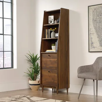 Harvey Park Tall Bookcase with Drawers 1