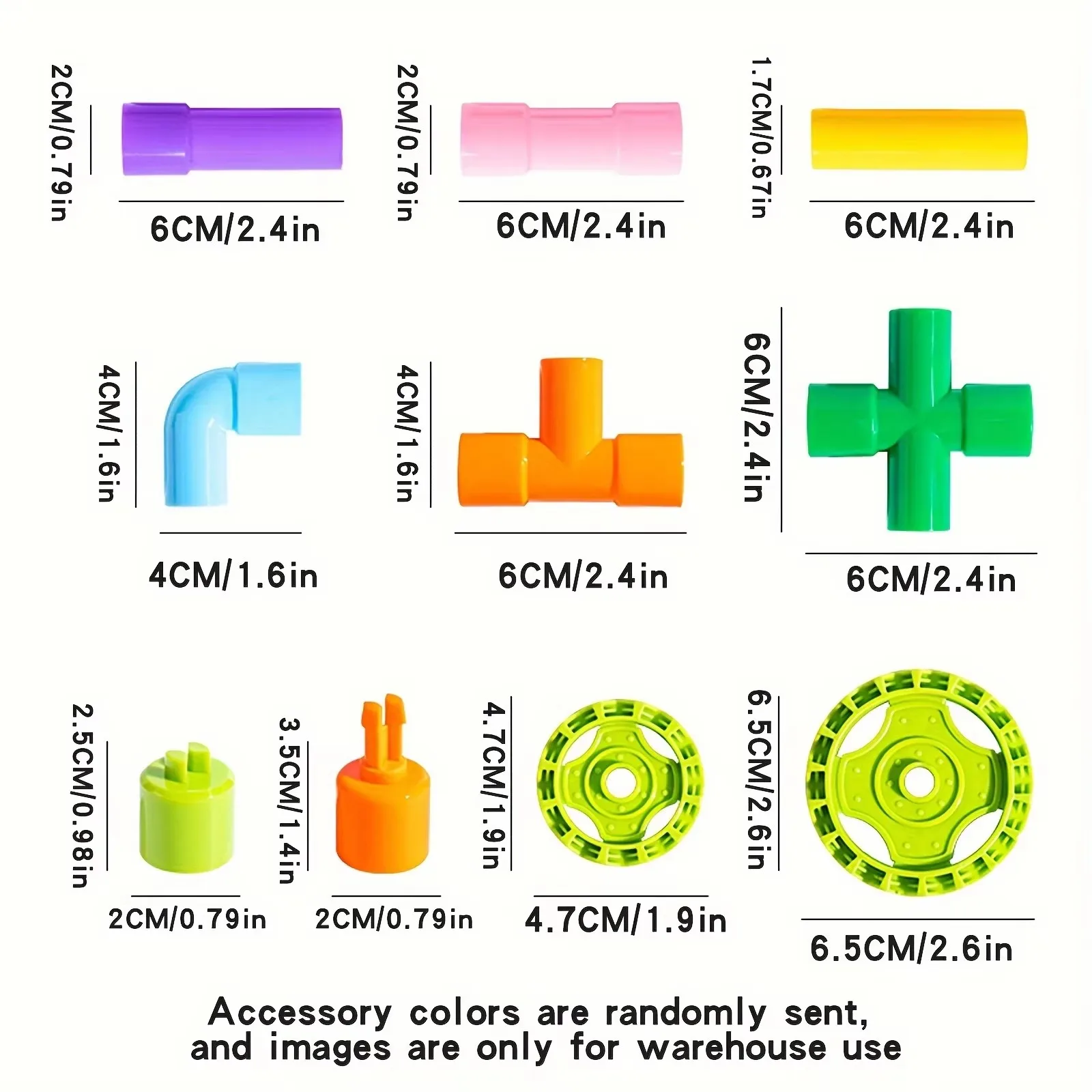 Building By Splicing Water Pipes With Building Blocks DIY Toys
