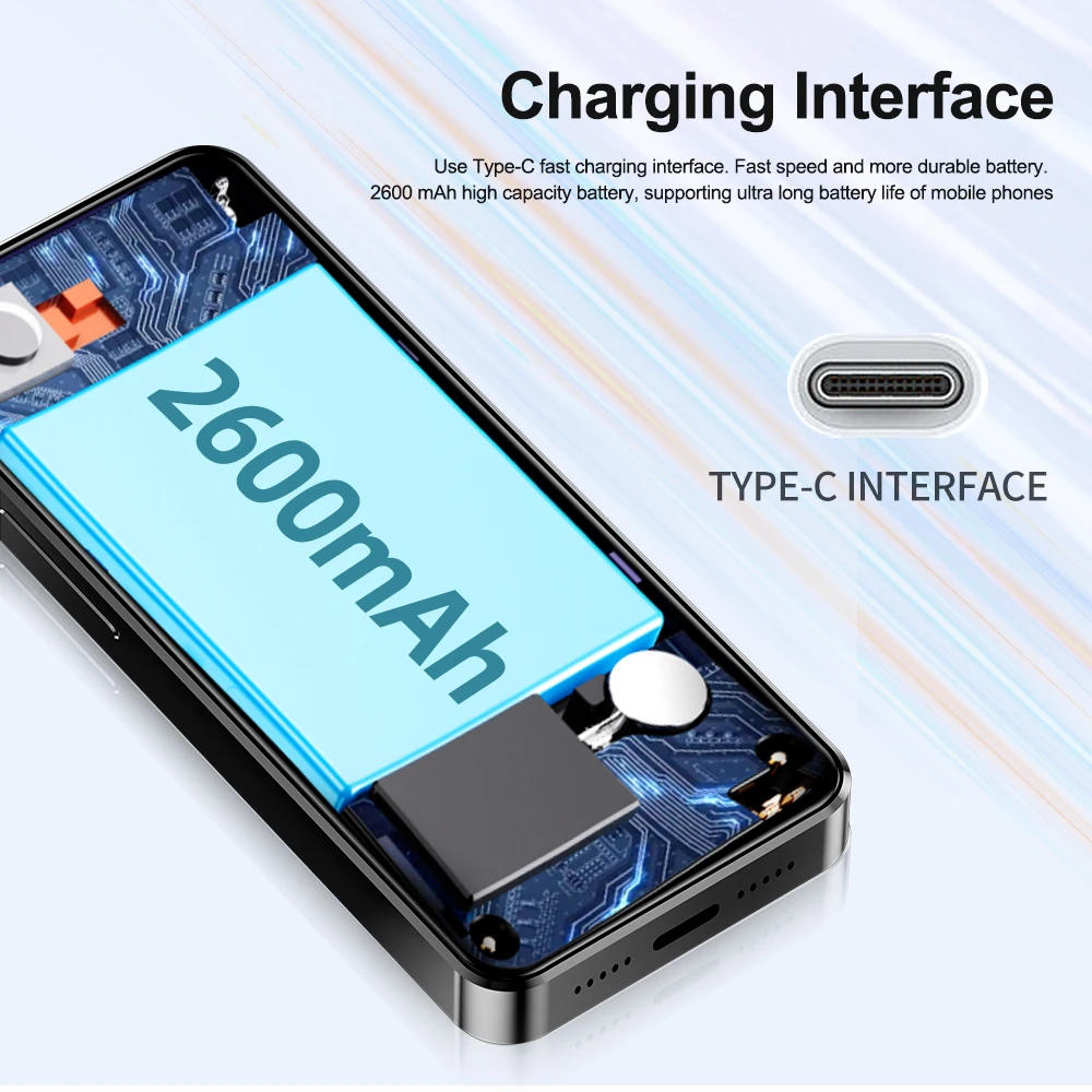 SERVO 16MAX 4.0" Mini Smartphone 4G LTE Dual SIM Standby 4GB+128GB Android10 System OTG Play Store WiFi Smart Phones Power Bank