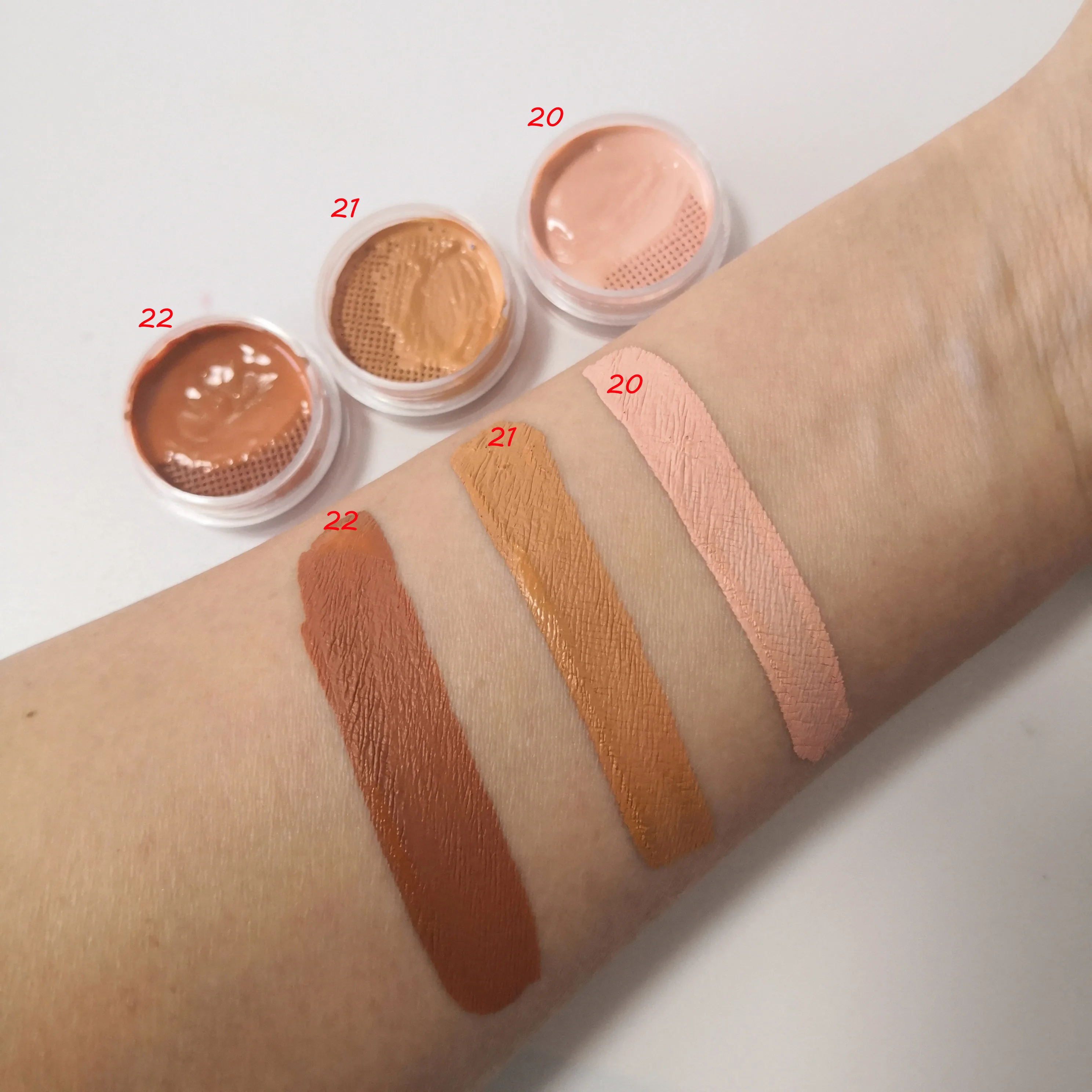 3g Matte Brown Color Water-Based Face Body Painting Water Activated Eyeliner Wet Cake Liner 6