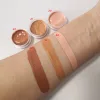 3g Matte Brown Color Water-Based Face Body Painting Water Activated Eyeliner Wet Cake Liner 6