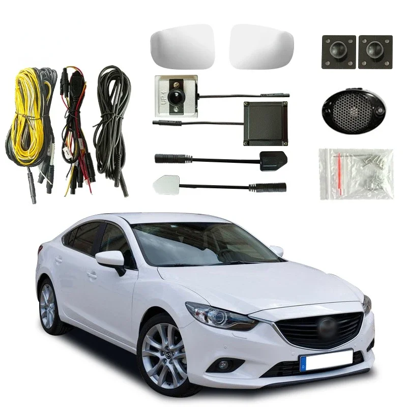 

24HZbsd blind lane change and wire assist is applicable to Mazda 6 cx5 cx9 axela rearview mirror bsm blind spot detection system