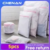 5 Piece Set Thickened Laundry Bag Clothing Care Bag Laundry Net Bag Family Underwear Care Bag Washing Machine Machine Wash 1