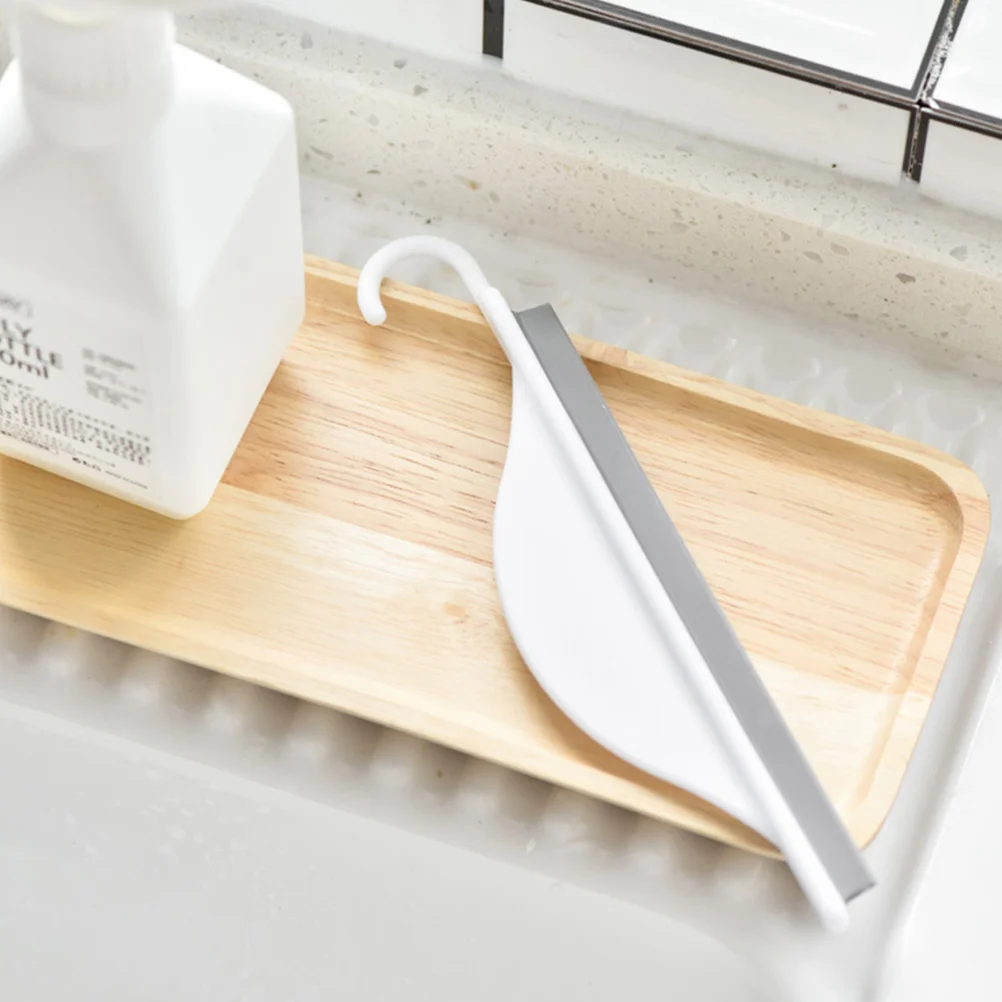 Wiper Bathroom Wiper Glass Squeegee Shower Door Cleaning Silica Gel Plastic Mirror Screen Tool 2 Pcs