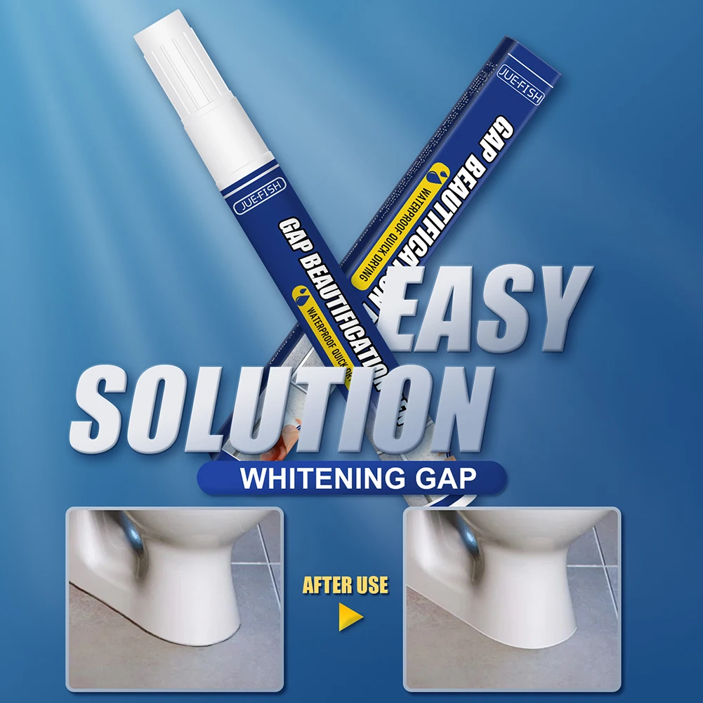Tile Gap Repair Pen Tile Refill Wall Grout Bathroom Porcelain Filling Agents Waterproof Mouldproof for Home