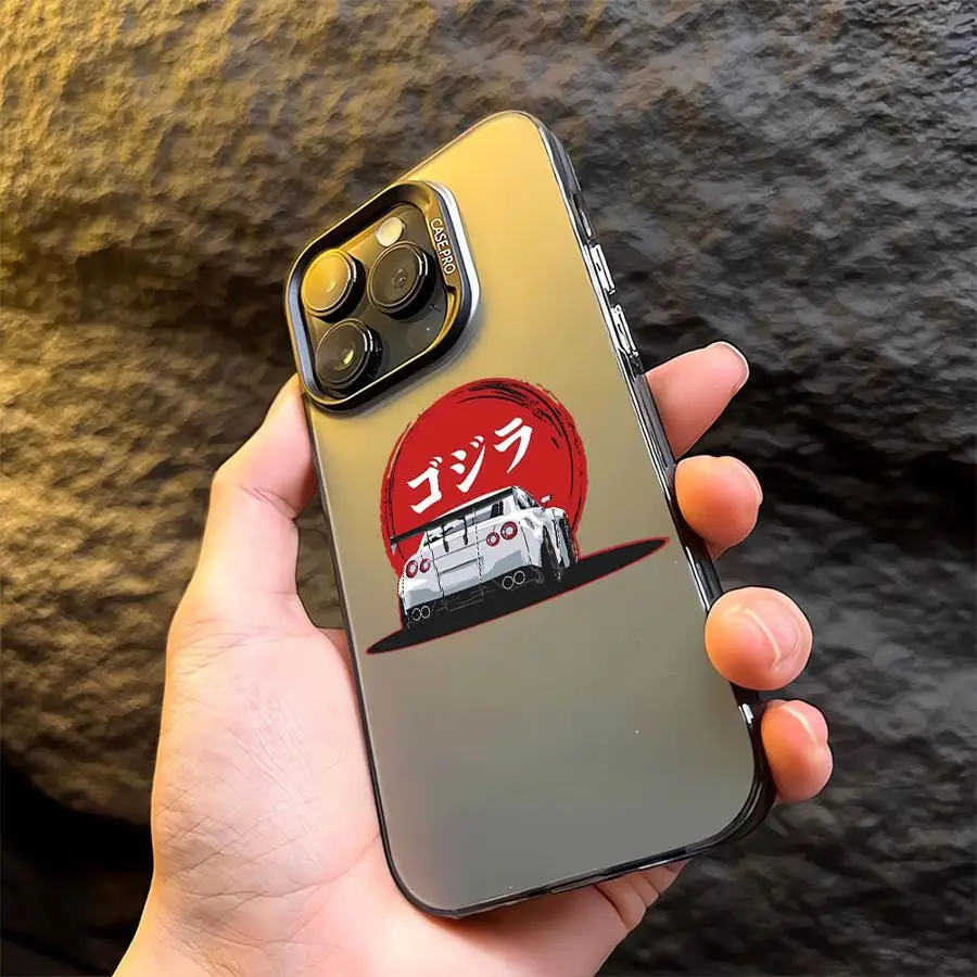 Sports Racing Drift Car Anti-Fall Matte Phone Case