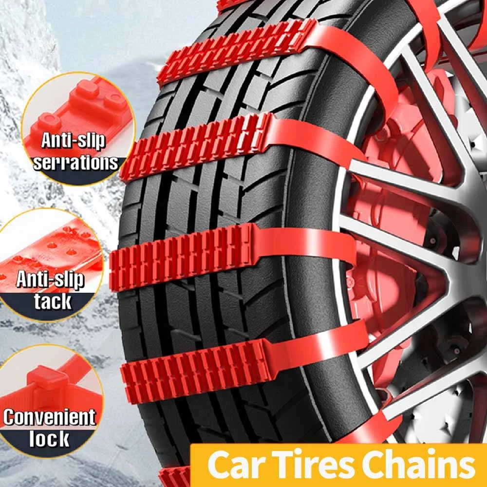Tire Chains Automobile Tire Anti-Skid Chain Car Off-Road Vehicle Universal Winter Anti-Skid Snow Chain Cable Tie