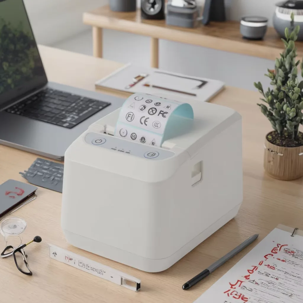 80mm MQTT 클라우드 열전사 라벨 프린터 WIFI 블루투스 무선 직접 열전사 바코드 라벨 프린터