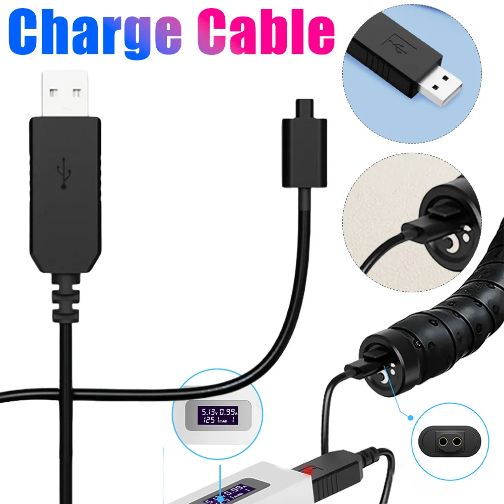 1-5PCS Di2 11-Speed Charge Cable Automatic Power Off USB Battery Charger Cord Flexible Cable Length For 8070 Adapter Cable New