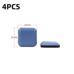 4 - Piece Self - Adhesive Furniture Leg Slider Pads - Anti - Abrasion Floor Protectors (25x25mm)