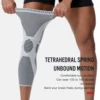 Knitted Nylon Sports Knee Pads Three-Dimensional Compression With Tightening Breathable Warm Men And Women'S Protective Gear