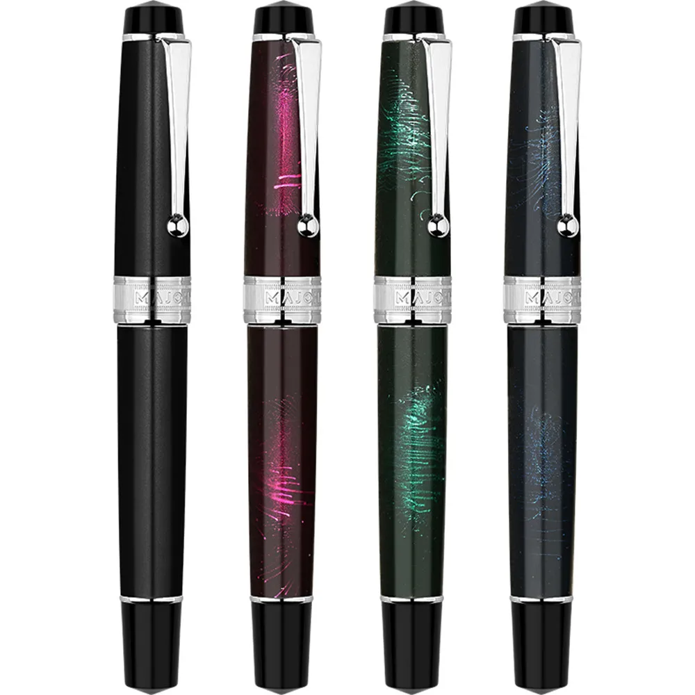 Majohn T5 Elegant Metal Fountain Pen Gift Set with Iridium Nib