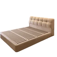 Technologie, Chambre principale, Lit, Tissu, Art, Flanelle, Lit de rangement, Moderne, Double, Testiera Letto Matrimoniale, Accessoires pour la maison 6