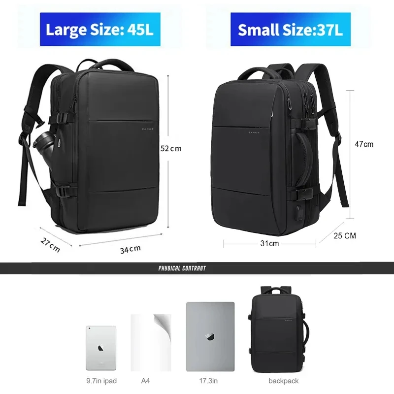 Waterproof Laptop Backpack for Men and Women