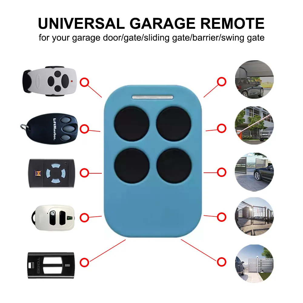 SEAV – duplicateur à distance TXS1,TXS2,TXS3,TXS4,TXS6,SEAV BE HAPPY S1,HAPPY S3,BE SMART S2, clone 433.92MHz, code fixe, porte-clés