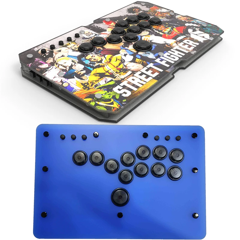 Ultra Thin/Mini HitBox Arcade Fighting Stick Controller Mechanical