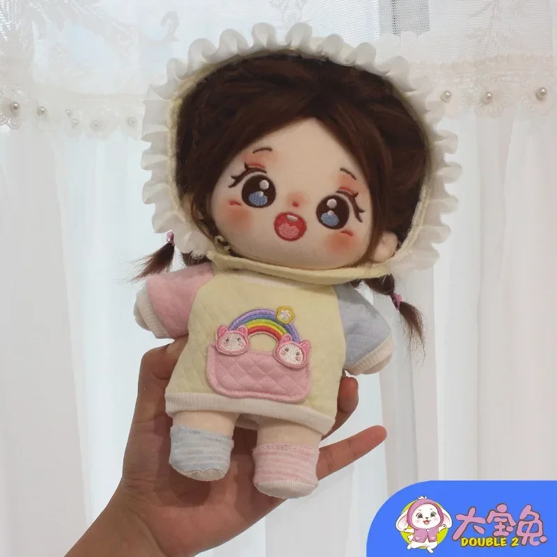 20cm cotton doll clothing set, 20cm non attribute normal body doll clothing 5