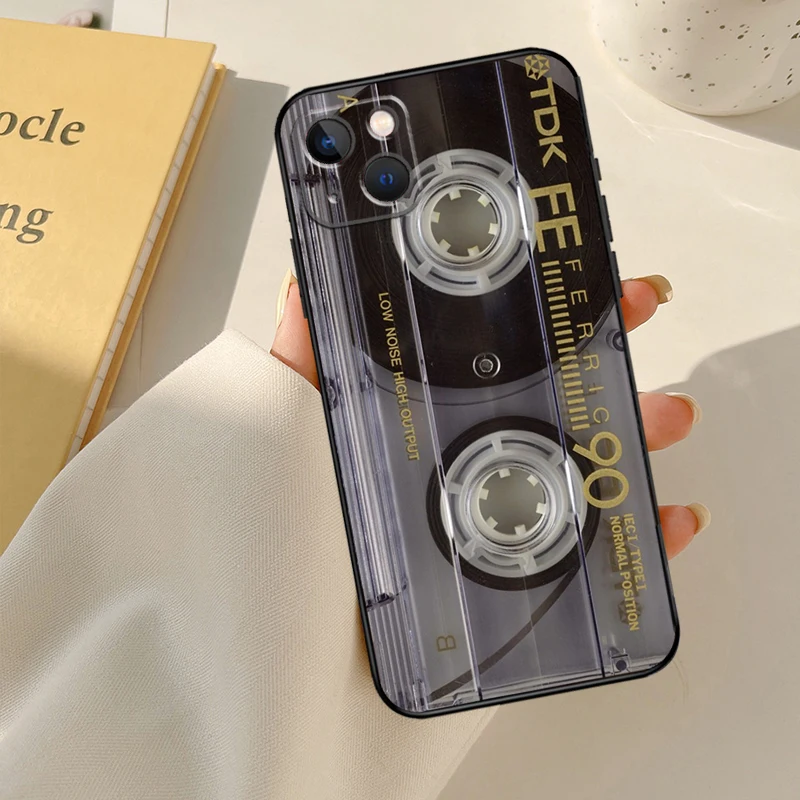 Cassette Tape Retro Style Handyhülle Für IPhone 6-11 12 13 14 15