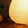 Japanese Rice Paper Lantern Led Table Lamp Living Room Bedroom Bedside Study Hotel Homestay Art Creative Decor Tripod Floor Lamp 4