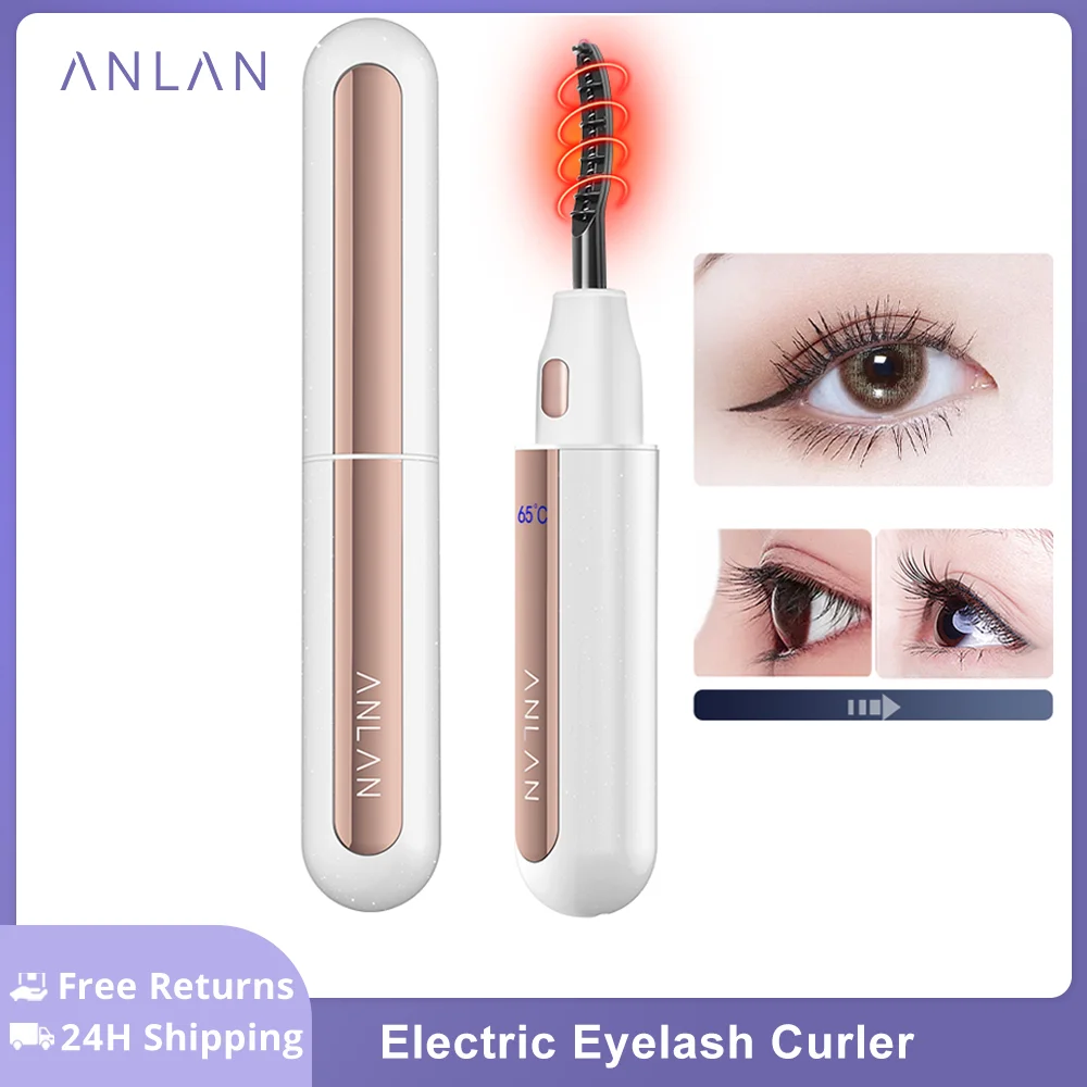 Anlan Electric Heated Eyelash Ironing Longlasting Electric Heated