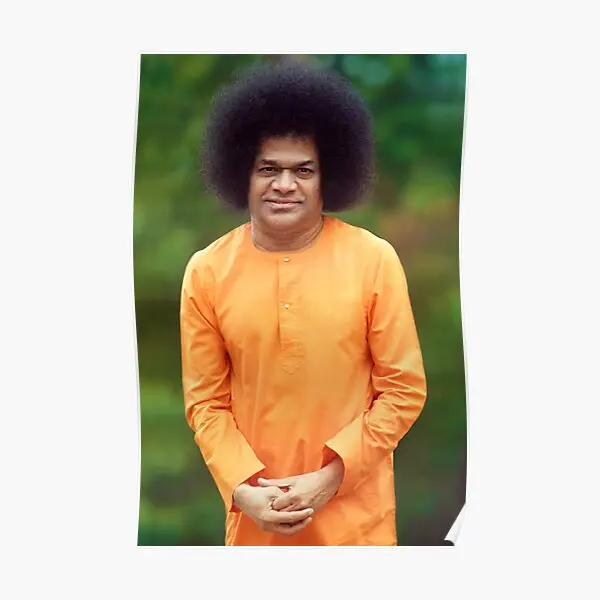 Sathya Sai Baba In Piedi Sai Baba Poster Divertente Casa Moderna Decorazione Decorazione Immagine Della Parete Stampa Pittura Arte Stanza Murale Senza