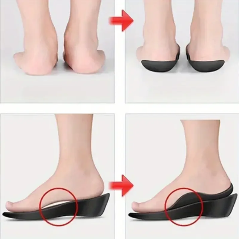 Orthotic Insoles 1 Pair Comfortable TPR for Men Women