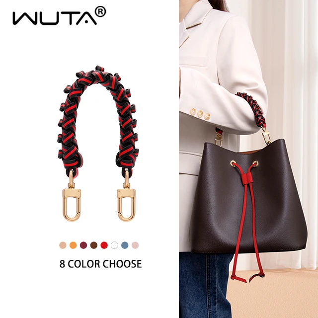 WUTA Bag Strap For LV Neverfull Handle Straps Handbag Crossbody Underarm  Short Shoulder Belts Geunnie Leather Bag Accessories - AliExpress