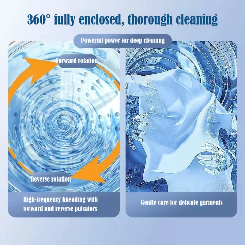 Mi Portable Wireless Washing Machine Underwear Cleaner 1.5L Mini Socks Washing Machine With LED Laundry Bucket 4