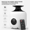 Household Large Capacity Fast Air Drying Wardrobe Machine Portable Clothes Dryer Electric Secador De Ropa Plegable 4