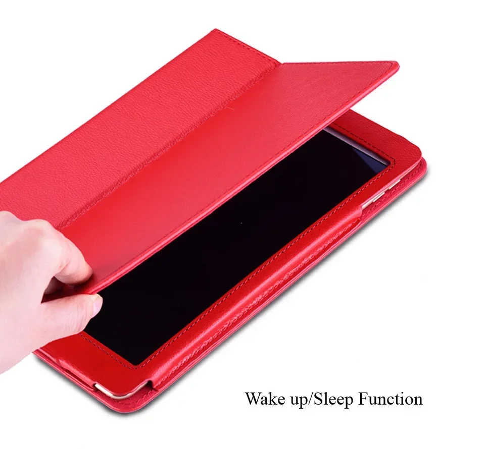 Premium Leather Tablet Stand Case - Elegant Protective Cover