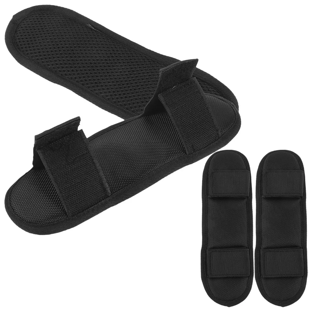 4Pcs 어깨 패드 나일론 편안한 감압 어깨 스트랩 패드 배낭 노트북 메신저 기타 가방 무게 감소