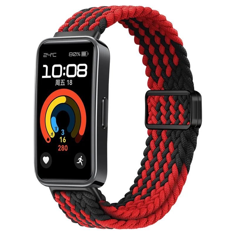 Correa De Nailon Para Huawei Band 9 Smartwatch Pulsera Deportiva De
