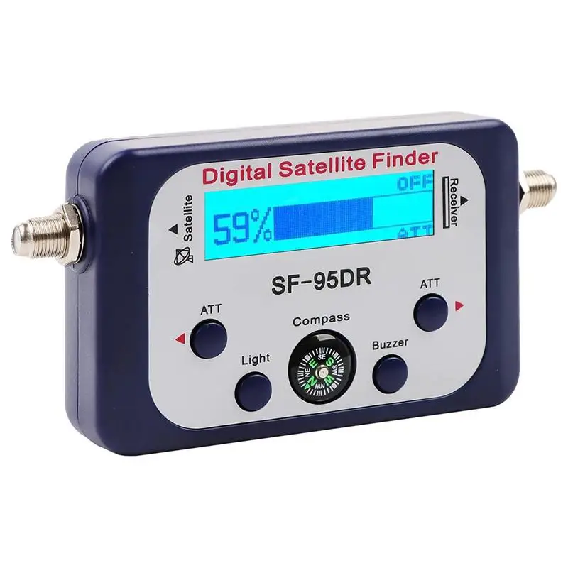 Digital Satellite Signal Finder Digital Sat Meter For Repoint Camping Sat Signal Finders For Dish Network LCD Graphic Display