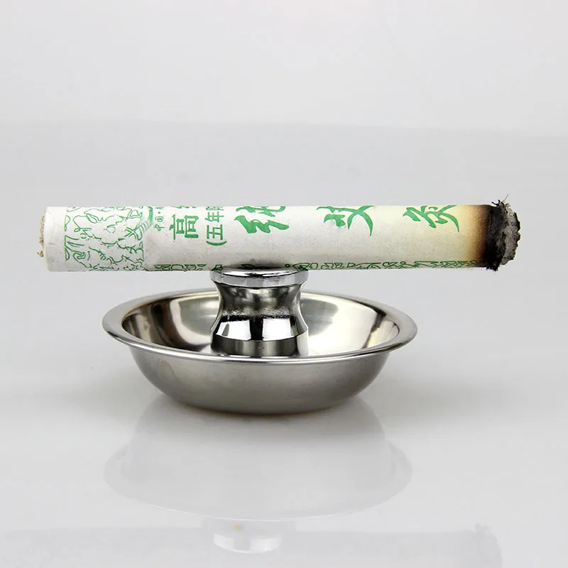 Moxibustion Extinguisher Safe Moxa Roll With Ash Collector Base Tray & Top Holding Slot