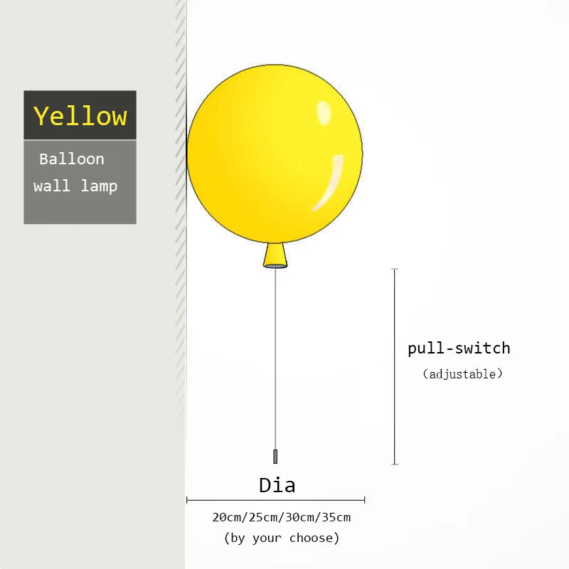 yellow wall lamp