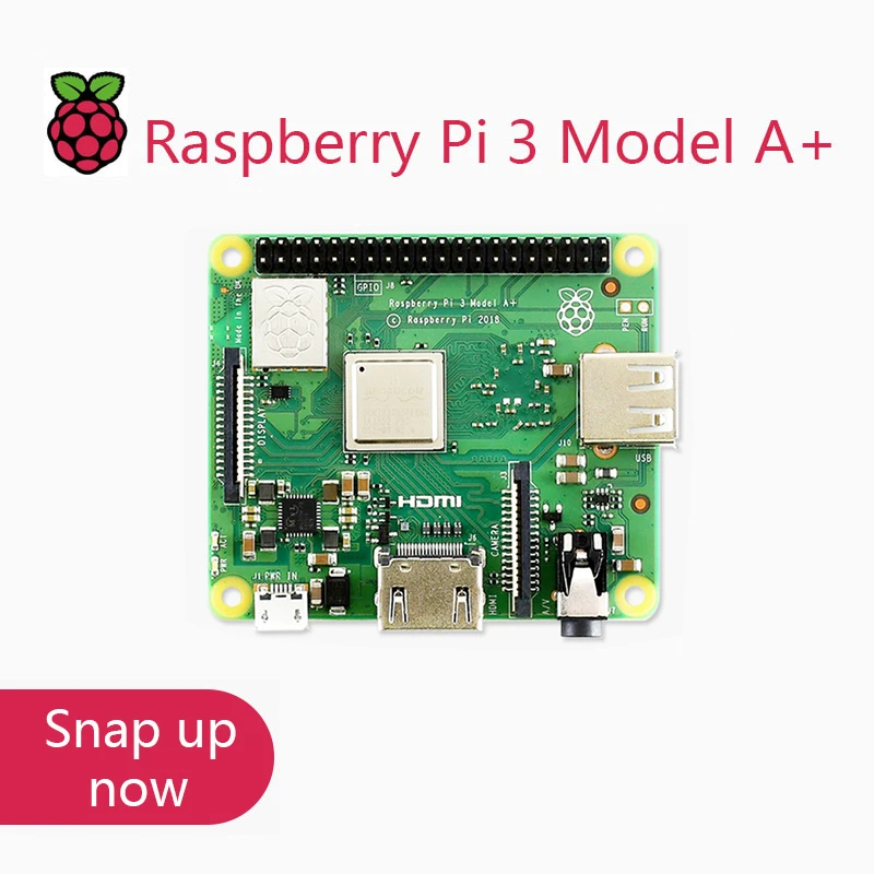 Original-Raspberry-Pi-3-Model-A-Plus-4-Core-CPU-BMC2837B0-512M-RAM-Pi ...