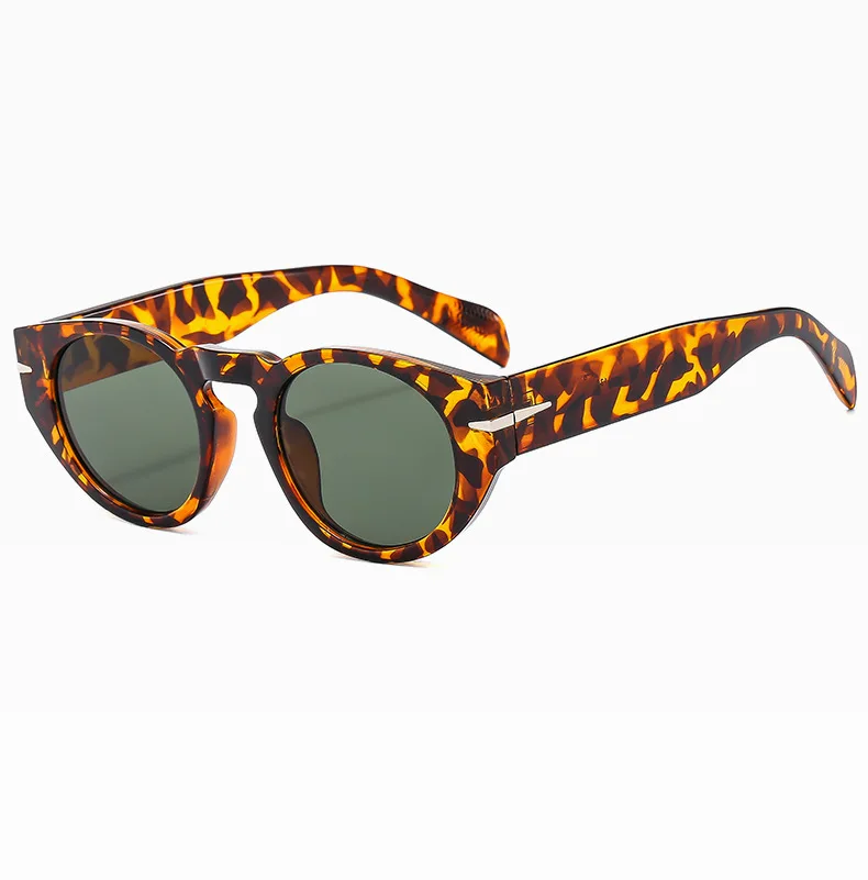 Gafas de sol redondas para hombre y mujer estilo retro uv400_voghion.com