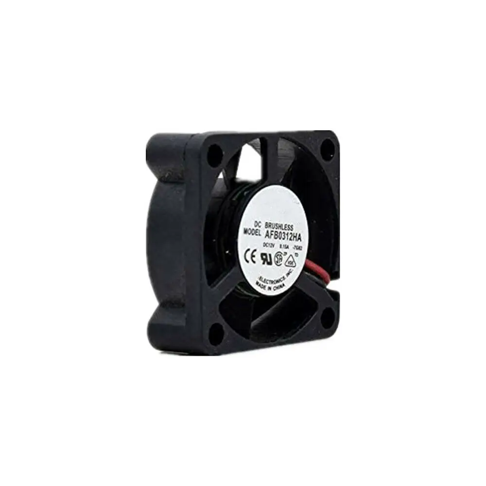 서버 사각 냉각 선풍기 쿨러, AFB0312HA, 12V, 0.15A, 3 핀, 30x30x10mm