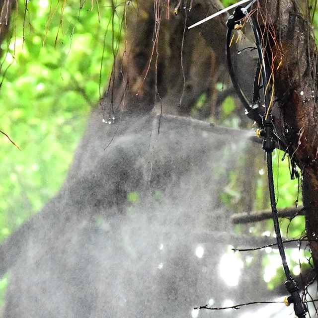 6 Méter Kültéri Hűtő Terasz Maging Rendszer Ventilátor Hűvösebb Víz Köd Kerti Tömlő Spray -Készlet Ködös Öntöző Sprinkler - Image 4