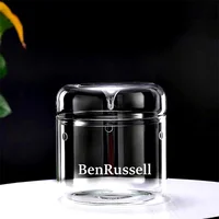 Micro Landscape Glass Bottles With Dew Collection Cover Glass Vase Landscaping Succulent Moss Bansai Landscape Glass Terrarium 2
