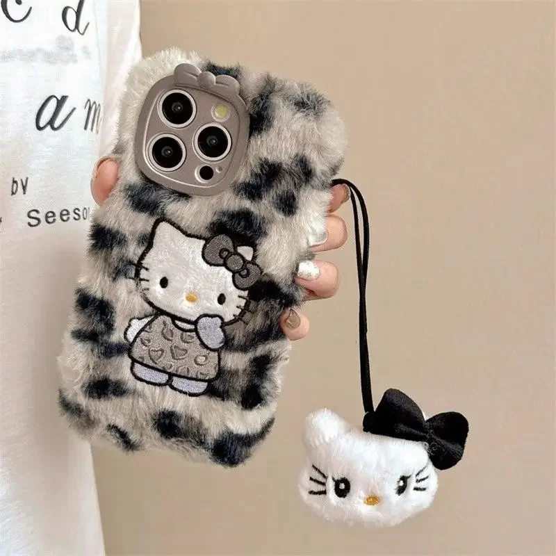 ミニヨン&キティ♡♡♡さま専用　飾り窓　インターフォンカバー Cartoon Pink Hello Kitty Flat Computer Protective Case, Cute