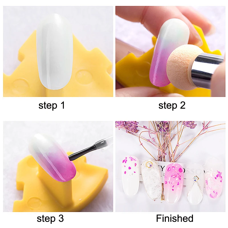 Nail Art Dotting Pen High Quality Nail Supplies For Professional Rhinestone Sponge Head Nail Pens Salon Acrylic UV GEl Painting 4