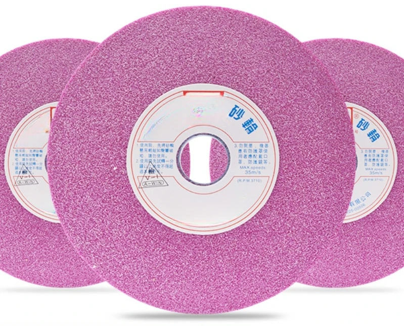 

1pcs Red Corundum Ceramic Grinding Wheel 180mm * 6.4mm * 31.75mm