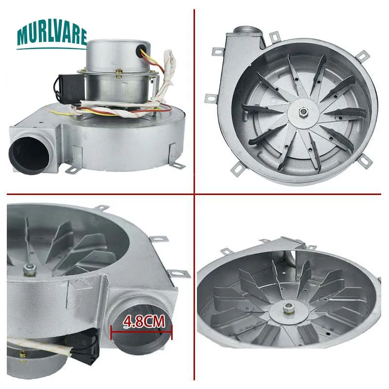 Commercial Kitchen Accessories Cooking Noodle Barrel Steaming Oven Fan Intestinal Powder Pure Copper Motor 120W Blower