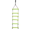 Kids Outdoor Swing Seat Climbing Ladder Disc Rope Swingset Backyard Garden Toy 3